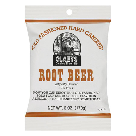 CLAEYS CANDY Root Beer Hard Candy6Oz 686